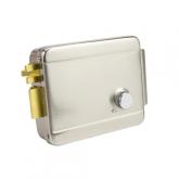 PNI Yala electromagnetica H1073A din otel, cu butuc Fail Secure NO, Se potriveste solutiilor de interfon cu intercom sau sistemelor de control acces, Alimentare: 12V, 1A, carcasa din otel inoxidabi, Dust proof, Watwr resistant 100l/min, Dimensiuni: 129x10