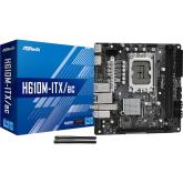 Placa de baza Asrock H610M-ITX/AC D4, LGA 1700