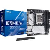 Placa de baza Asrock H670M-ITX/AX D4, LGA 1700