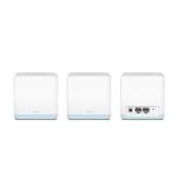 Mercusys AC1200 Whole Home Wi-Fi system HALO H30(3-PACK), Standarde Wireless: IEEE 802.11 a/n/ac 5 GHz, IEEE 802.11 b/g/n 2.4 GHz, viteza wireless: 867 Mbps on 5 GHz, 300 Mbps on 2.4 GHz, Dual-Band: 2.4Ghz, 5Ghz, Securitate wireless: WPA-PSK/WPA2-PSK, mod