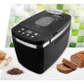 BREAD MAKER HEINNER HBM-D850BK2P, DIGITAL CONTROL, 2 KNEADING BLADES, 14 PROGRAMS, ADJUSTABLE BROWNING LEVELS, TIMER 13H, 60 MIN KEEPING WARM FUNCTION, BLACK