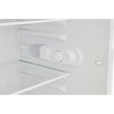 Combina frigorifica Heinner HC-V288BKE++, clasa energetica: E, sistem racire Less Frost, capacitate totala: 288L, capacitate frigider: 204L, capacitate congelator: 84L, control mecanic cu termostat ajustabil, lumina LED, 3 rafturi sticla frigider, compart