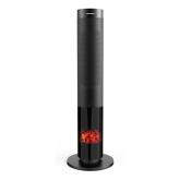 RADIATOR CERAMIC HEINNER HCH-LF2000BK, SIMULARE FLACARA, PUTERE: 1300/2000W, DISPLAY LED, CONTROL TOUCH, TELECOMANDA, FUNCTIE ECO, FUNCTIE OPRIRE AUTOMATA, TEMPORIZATOR: 24H, FUNCTIE OSCILARE, PROTECTIE IN CAZ DE RASTURNARE, PROTECTIE SUPRA-INCALZIRE, MAN