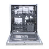 Masina de spalat vase incorporabila Heinner HDW-BIM60514E++, 14 seturi, 5 programe, clasa de eficienta energetica E, control electronic, Half load, pornire intarziata (3/6/9H), Extra uscare, programe: Intensiv, Universal, 90 minute, Rapid, cos superior aj