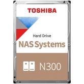 HDD NAS TOSHIBA N300 12TB CMR, 3.5'', 512MB, 7200RPM, SATA, TBW: 180