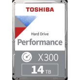 TOSHIBA X300 Performance Hard Drive 14TB SATA 6.0 Gbit/s 3.5inch 7200rpm 512MB Retail