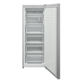 Congelator Heinner HFF-V188SE++, clasa energetica: E, capacitate totala: 188L, control mecanic cu termostat ajustabil, 6 compartimente congelator, usa reversibila, capacitate congelare: 9.1kg/24h, dimensiuni: 54 x 59.5 x 145.5 cm, culoare: Argintiu