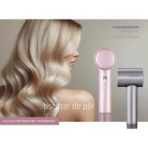 Uscator de par Heinner HHD-H16BLDC-GY, ionizare, motor BLDC, putere: 1600 W, 3 trepte de putere, 4 setari de temperatura, concentrator magnetic, culoare: gri