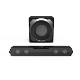 Sistem audio Hama uRage SoundZbar 2.1,Bluetooth 2.1 + EDR putere RMS 100 W, banda de frecventa 20 - 20.000 Hz, subwoofer 6.5, negru