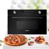 CUPTOR CU MICROUNDE INCORPORABIL HEINNER HMW-MDBI34CTBK, CAPACITATE 34L, CONTROL DIGITAL, CONTROL TOUCH, PUTERE CUPTOR: 900W, PUTERE  GRILL: 1100W, PUTERE CONVECTIE: 2300W, CONVECTIE, 5 TREPTE DE PUTERE, 11 PROGRAME AUTOMATE, TIMER,  TIMP MAXIM DE GATIRE 