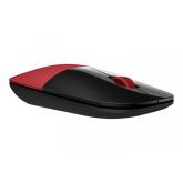 Mouse HP Z3700, Wireless, rosu