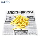 SET 500 BUCATI HARTIE IMPERMIABILA REZISTENTA LA GRASIME TIP ZIAR,  200 x 250 MM