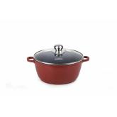 SEMIOALA ALUMINIU+CAPAC 30X13.5CM, 8L, CALABRIA; COOKING BY HEINNER