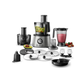 HR7778/00 FOOD PROCESSOR INK BLACK / MET