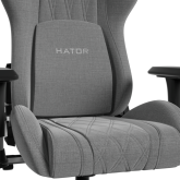 Scaun gaming Hator Darkside 3M Fabric, material cadru: Oțel, Țesătură CloudTouch™, piston cu gaz: Certificat SGS Clasa 4, cotiere: Ergonomice, 2D, bază cu 5 brațe ranforsate, realizată din PU armat, material de bază: spumă cu densitate mare InfuseFoam, di