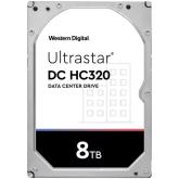 HDD Server WD/HGST Ultrastar DC HC320 (3.5’’, 8TB, 256MB, 7200 RPM, SAS 12Gbps, 512E SE P3), SKU: 0B36400