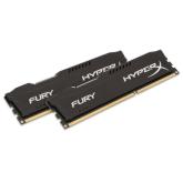 Memorie RAM Kingston HyperX FURY Memory Black, DIMM, DDR3, 16GB (2x8GB), CL10, 1600MHz