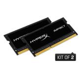 Memorie RAM notebook Kingston, SODIMM, DDR3L, 8GB (2x4GB), CL9, 1600MHz