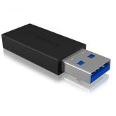 CABLU alimentare si date Icy Box, pt smartphone USB 3.2 Type-A Gen 2 la USB Type-C, Viteza: 10Gbit/s, plastic, negru, 