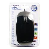 MOUSE Logilink, PC sau NB, cu fir, USB, optic, 1000 dpi, butoane/scroll 3/1, , negru, 