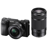 Kit Sony A6100 24MP 55-210mm + 16-55mm