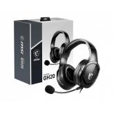MSI&nbsp;Immerse&nbsp;GH20 Stereo Over-ear GAMING Headset, 