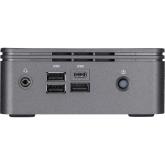Desktop Mini PC GIGABYTE BRIX, Procesor Intel® Core™ i3-10110U 2.1GHz Comet Lake, no RAM, no Storage, UHD Graphics, no OS