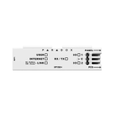 Modul internet Paradox IP150+MQ pentru centrale EVO, Spectra SP, MG5000/5050/5075 Suport catre statiile centrale IPR512 si IPRS-7 Criptare MD5 si RC4 Actualizare firmware de la distanta Notificari prin email securizat (SSL) Alimentare prin portul serial a