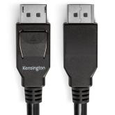 CABLU video KENSINGTON, DisplayPort 1.4 (T) la DisplayPort 1.4 (T), 1.8m, negru, 
