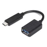 ADAPTOR KENSINGTON, pt. periferice, USB Type-C (T) la USB 3.0 (M), negru, 