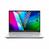 Laptop ASUS Vivobook PRO K3400PA-KM040X, 14.0-inch, WQXGA+ (2880 x 1800) 16:10, OLED, i5-11300H, Intel(R) Iris Xe Graphics, 8GB DDR4 on board, 512GB M.2 Nith Po, Plastic, Cool Silver, Windows 11 Pro, 2 years