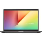 Laptop ASUS Vivobook K413EA-EK1730, 14.0-inch, FHD (1920 x 1080) 16:9, i5-1135G7, 8GB DDR4 on board, 512GB, Intel Iris X Graphics, Plastic, Indie Black, Without OS, 2 years