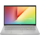 Laptop ASUS Vivobook, K513EA-L12289, 15.6-inch, FHD (1920 x 1080) OLED 16:9, i7-1165G7, 4GB DDR4 on board + 4GB DDR4 SO-DIMM, 512GB, Intel Iris X Graphics, Plastic, Transparent Silver, Without.OS, 2 years