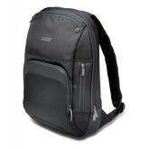 RUCSAC KENSINGTON, pt. notebook de max. 13.3 inch, 1 compartiment, buzunar frontal x 2 | buzunar lateral, waterproof, nylon, negru, 
