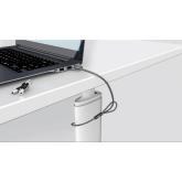 CABLU securitate KENSINGTON pt. notebook slot standard, cheie standard, conectare directa, 1.8m, cablu otel ultra-carbon, permite pivotare si rotire cablu, 