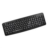 Tastatura Serioux 9400USB, cu fir, US layout, neagra, 104 taste, USB