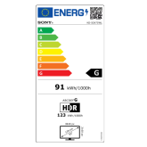 LED TV 4K 55''(139cm) SONY 55X75WL