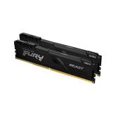 Memorie RAM Kingston,FURY Beast, DIMM, DDR4, 64GB (Kit 2x32GB), 3600MHz, CL18