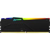 Memorie RAM Kingston , DIMM, 16GB DDR5, CL38, 4800MHz FURY Beast RGB