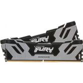 Memorie RAM Kingston , DIMM, DDR5, 32GB, CL32, 6000MHz. kit of 2 Fury Renegade Silver RGB