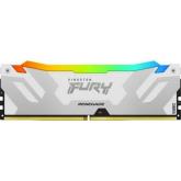 Memorie RAM Kingston, DIMM, DDR5, 32GB, 6000MHz, CL32, 1.35V, FURY Renegade White, RGB