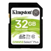 Card de Memorie SD Kingston Canvas Select Plus 32GB, Class 10