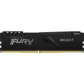 Memorie RAM Kingston Fury Beast, DIMM, DDR4, 16GB, CL18, 3600MHz