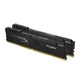 Memorie RAM Kingston HyperX FURY Black, DIMM, DDR4, 16GB (Kit 2x8GB), CL15, 3000MHz