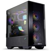 Lian Li LANCOOL III E-ATX Mid-Twr RGB negru, PCI-Slots 8, Preinstalled fans 4x 140 mm