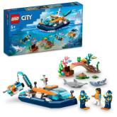 BARCA PENTRU SCUFUNDARI, 60377 LEGO