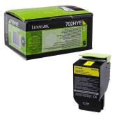 Toner Lexmark 70C2HYE yellow, 3k ,compatibil cu CS310dn / CS310n/ CS410dn / CS410dtn / CS410n / CS510de / CS510dte.