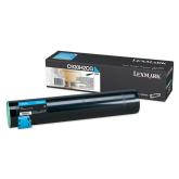 Toner Lexmark C930H2CG, cyan, 24 k, C935dn , C935dtn , C935dttn ,C935hdn