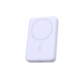 POWER BANK Aukey 10.000 mAh, 20W wireless, magnetic, 1 x USB-C, 202.8g, alb, 