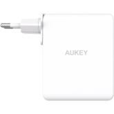 Alimentator retea Aukey, PA-B7O WH, 140W, fast charge, 2 x USB-C, 1 x USB-A, negru, 